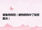 被鱼钩钩到（被钩锁钩中了如何解决）