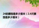 24的腰围是多少厘米（2.4尺腰围是多少厘米）