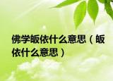 佛学皈依什么意思（皈依什么意思）