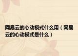 网易云的心动模式什么用（网易云的心动模式是什么）