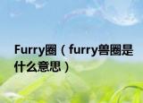 Furry圈（furry兽圈是什么意思）