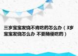 三岁宝宝发烧不肯吃药怎么办（3岁宝宝发烧怎么办 不要随便吃药）