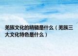 羌族文化的精髓是什么（羌族三大文化特色是什么）