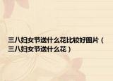 三八妇女节送什么花比较好图片（三八妇女节送什么花）