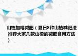 山楂加啥减肥（夏日8种山楂减肥法 推荐大家几款山楂的减肥食用方法）