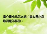 童心是小鸟怎么唱（童心是小鸟歌词是怎样的）