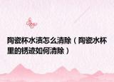 陶瓷杯水渍怎么清除（陶瓷水杯里的锈迹如何清除）
