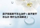 鼻子里面发干怎么治疗（鼻子发干怎么办 有什么方法解决）
