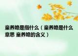 童养媳是指什么（童养媳是什么意思 童养媳的含义）