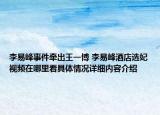 李易峰事件牵出王一博 李易峰酒店选妃视频在哪里看具体情况详细内容介绍