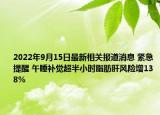 2022年9月15日最新相关报道消息 紧急提醒 午睡补觉超半小时脂肪肝风险增138%