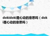 dokidoki是心动的意思吗（doki是心动的意思吗）