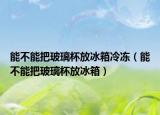 能不能把玻璃杯放冰箱冷冻（能不能把玻璃杯放冰箱）