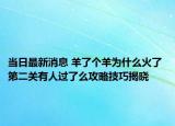 当日最新消息 羊了个羊为什么火了 第二关有人过了么攻略技巧揭晓
