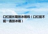 口红能长期放冰箱吗（口红能不能一直放冰箱）