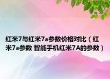 红米7与红米7a参数价格对比（红米7a参数 智能手机红米7A的参数）