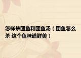 怎样杀团鱼和团鱼汤（团鱼怎么杀 这个鱼味道鲜美）