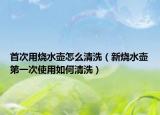 首次用烧水壶怎么清洗（新烧水壶第一次使用如何清洗）