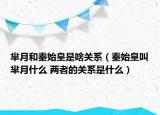 芈月和秦始皇是啥关系（秦始皇叫芈月什么 两者的关系是什么）