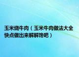 玉米烧牛肉（玉米牛肉做法大全 快点做出来解解馋吧）
