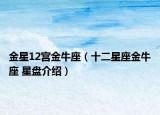 金星12宫金牛座（十二星座金牛座 星盘介绍）