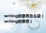 writing的意思怎么读（writing的意思）