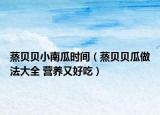 蒸贝贝小南瓜时间（蒸贝贝瓜做法大全 营养又好吃）