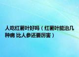 人吃红薯叶好吗（红薯叶能治几种病 比人参还要厉害）