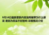 9月16日最新更新内容油青翡翠为什么便宜 是因为质量不好的吗 详细情况介绍