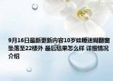 9月16日最新更新内容10岁娃睡迷糊翻窗坠落至22楼外 最后结果怎么样 详细情况介绍