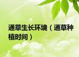 通草生长环境（通草种植时间）