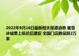 2022年9月16日最新相关报道消息 蜜雪冰城患上低价后遗症 全国门店数量超2万家