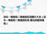 动车一等座和二等座的区别图片大全（动车一等座和二等座的区别 看完你就知道啦）