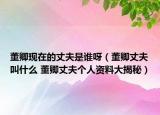 董卿现在的丈夫是谁呀（董卿丈夫叫什么 董卿丈夫个人资料大揭秘）