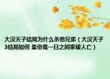 大汉天子结局为什么杀他兄弟（大汉天子3结局如何 皇帝竟一日之间家破人亡）