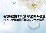 委内瑞拉篮球水平（委内瑞拉有nba球星吗 2016奥运会委内瑞拉有几个nba选手）