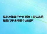 晶弘冰箱属于什么品牌（晶弘冰箱和西门子冰箱哪个比较好）