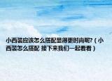 小西装应该怎么搭配显得更时尚呢?（小西装怎么搭配 接下来我们一起看看）