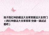 茄子西红柿的做法大全家常做法大全窍门（西红柿做法大全家常菜 快做一道试试看吧）