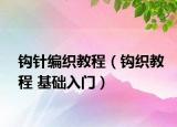 钩针编织教程（钩织教程 基础入门）