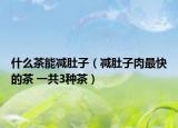 什么茶能减肚子（减肚子肉最快的茶 一共3种茶）