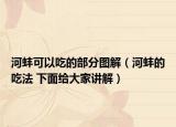 河蚌可以吃的部分图解（河蚌的吃法 下面给大家讲解）