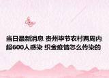 当日最新消息 贵州毕节农村两周内超600人感染 织金疫情怎么传染的