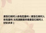 麦饭石锅对人体有危害吗（麦饭石锅对人体有害吗 从检测数据来看麦饭石锅对人好处多多）