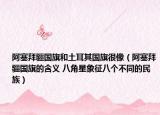 阿塞拜疆国旗和土耳其国旗很像（阿塞拜疆国旗的含义 八角星象征八个不同的民族）