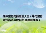 炖牛里脊肉的做法大全（牛肉里脊肉炖汤怎么做好吃 学学这样做）