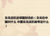 枭龙战机是哪国制造的（枭龙在中国叫什么 中国枭龙战机编号是什么）