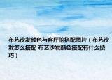 布艺沙发颜色与客厅的搭配图片（布艺沙发怎么搭配 布艺沙发颜色搭配有什么技巧）
