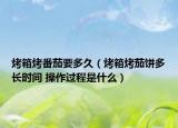 烤箱烤番茄要多久（烤箱烤茄饼多长时间 操作过程是什么）
