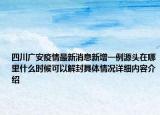 四川广安疫情最新消息新增一例源头在哪里什么时候可以解封具体情况详细内容介绍